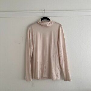 NWT Theory Pima Cotton Mock Neck Shirt